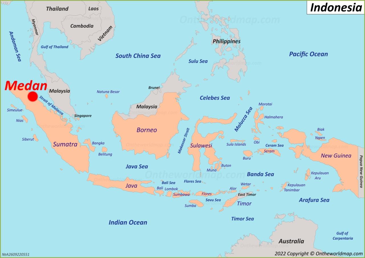 Medan forecast weather map location place name