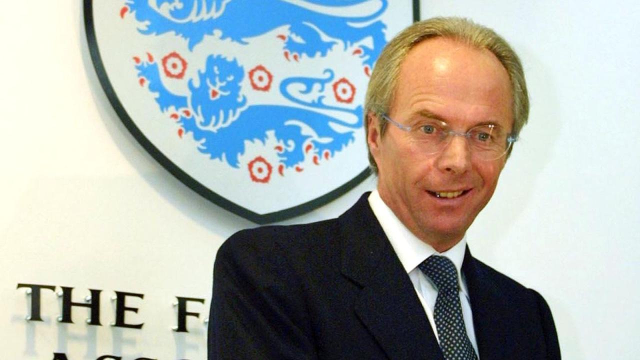 Sven Goran Eriksson Pelatih Timnas Inggris