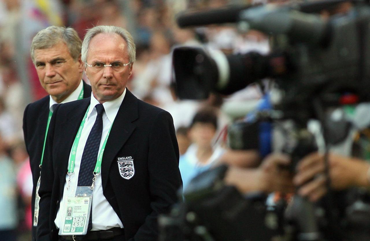 Sven Goran Eriksson Pelatih Timnas Inggris