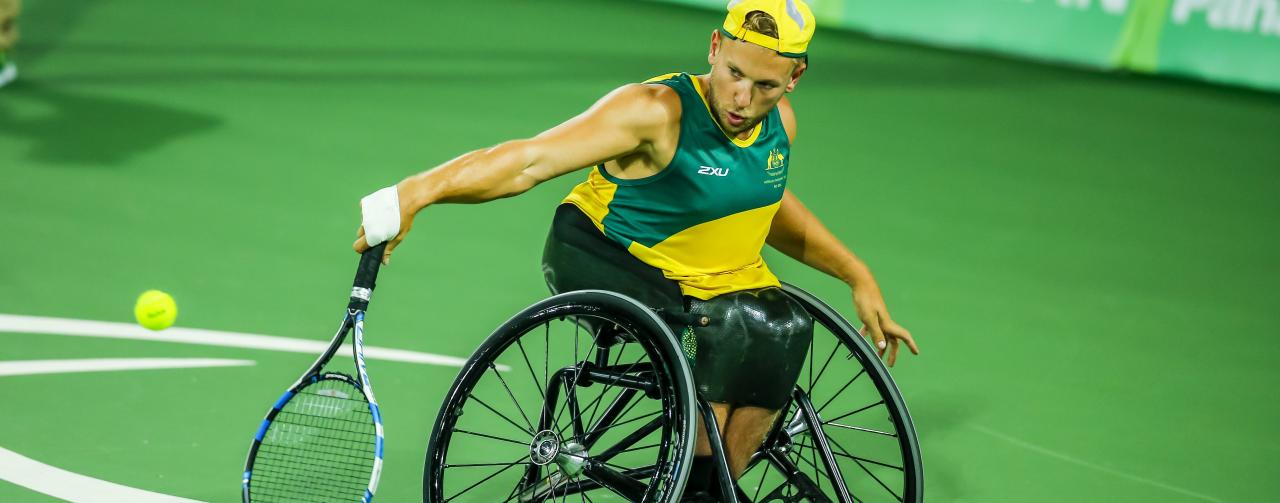 Sejarah wheelchair tennis paralympics