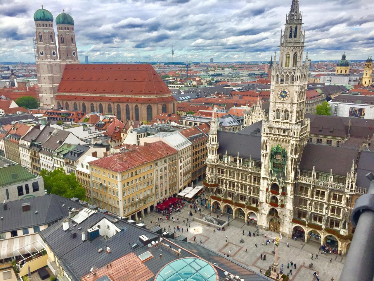 Munich germany attractions top city beautiful center square marienplatz travel